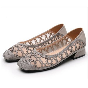 ✨Pantofi de vară cu talpă moale cu ochiuri de plasă florale unice