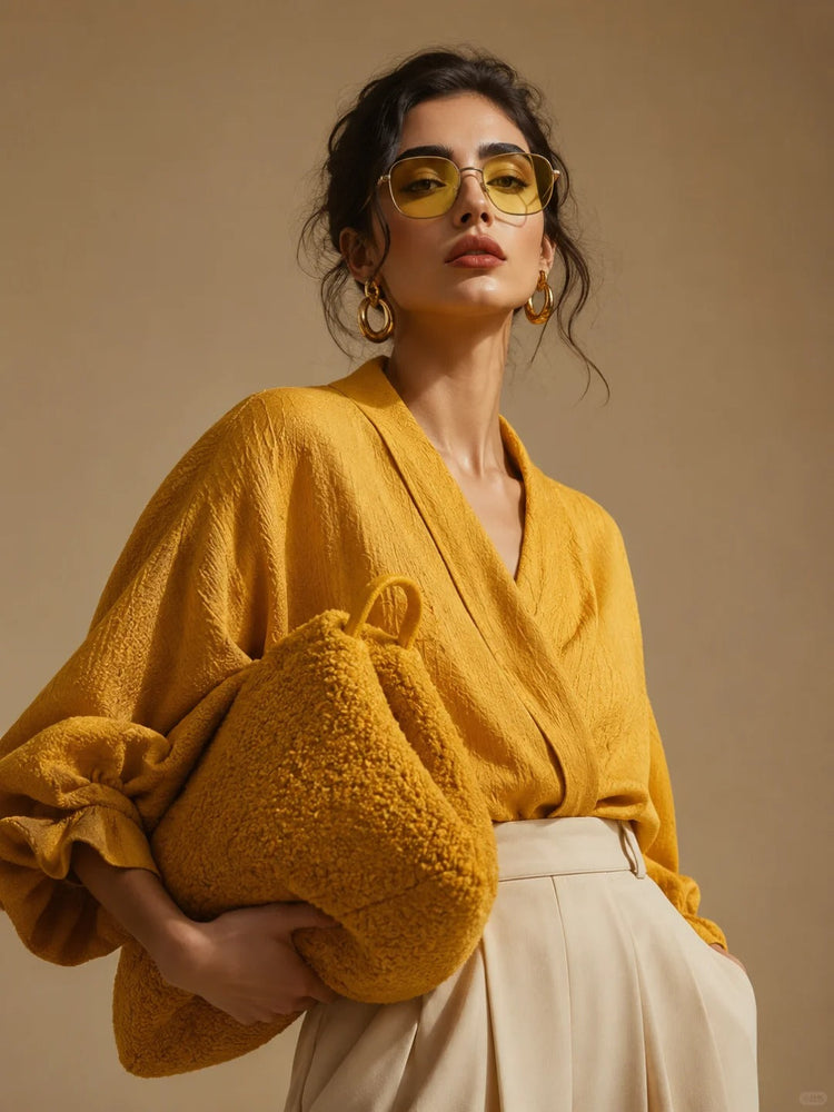 Bluză elegantă, la modă și ușor de asortat