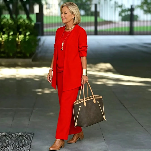 💕🎁Compleu Premium din 3 Piese de Vară，Mărimi S-5XL