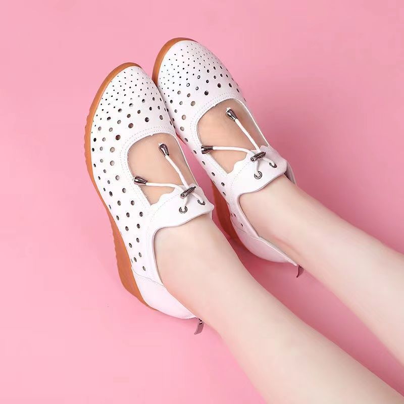 ✨👢 Sandale din piele pentru femei, model nou
